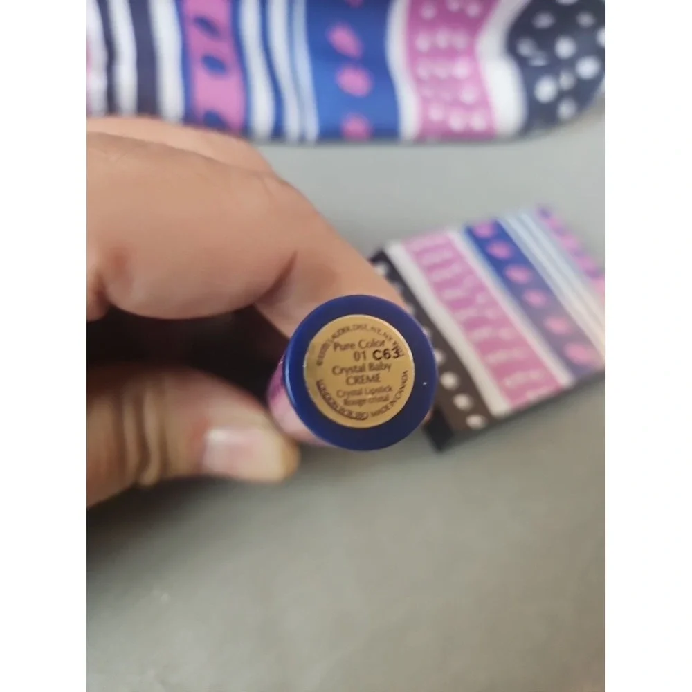 Vintage Estee‎ Lauder Lipstick, Eyeshadow And Makeup Bag